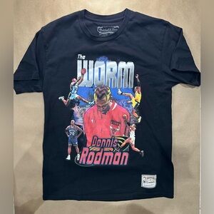 🔥 Dennis Rodman “The Worm” Mitchell & Ness Hardwood Classics Tee